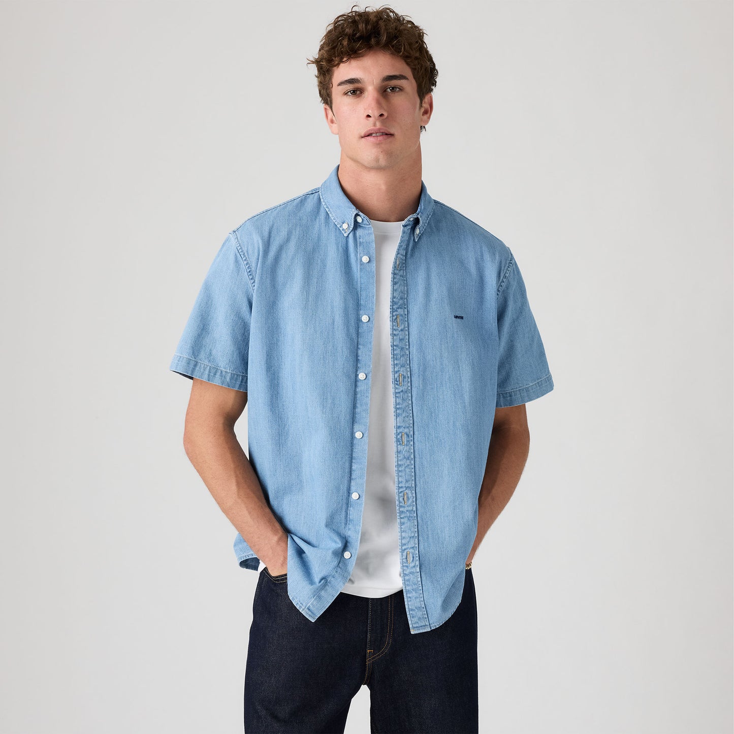 Levi's® Men's Short-Sleeve Authentic Button-Down Shirt
