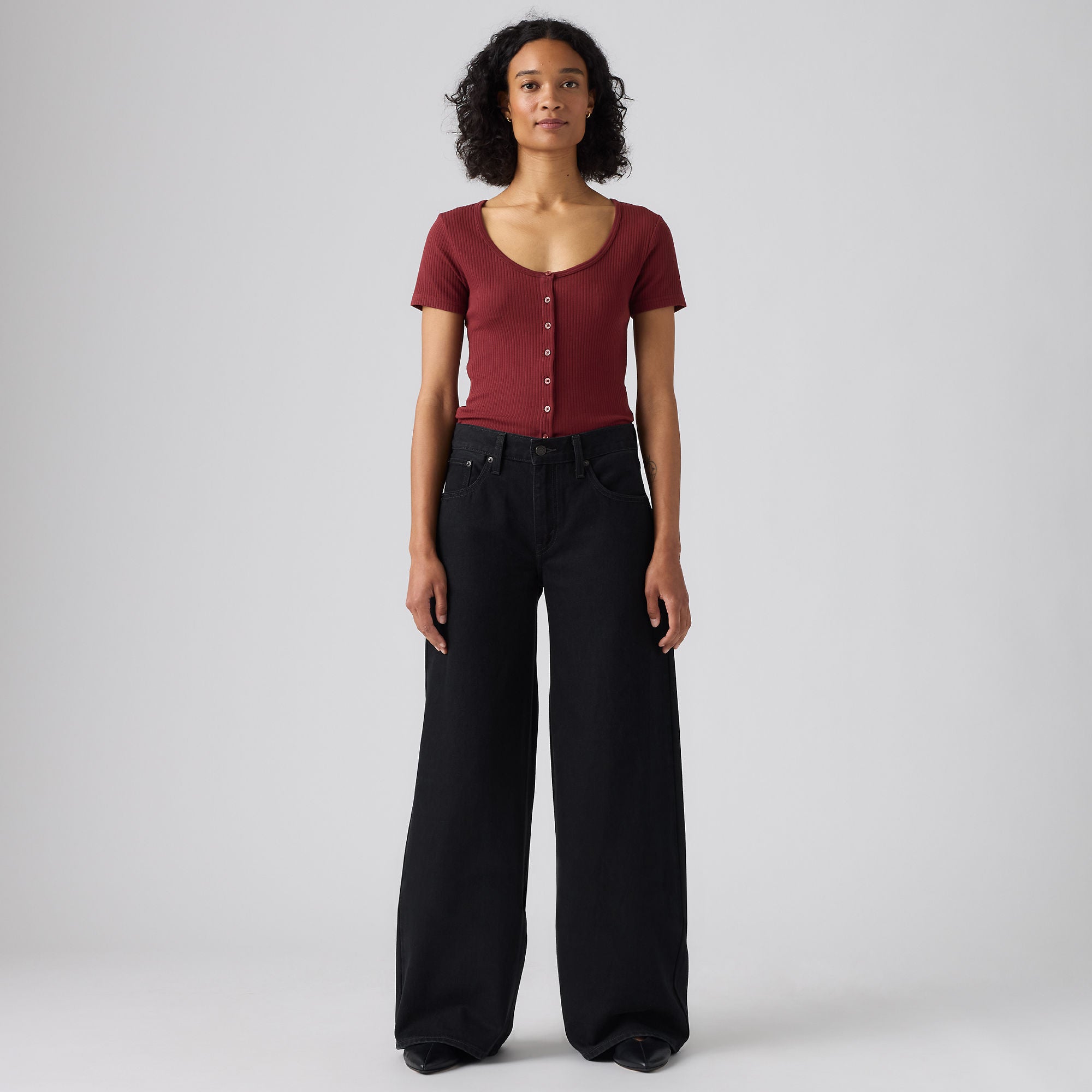Levi's® Women's Middy Wide-Leg Jeans