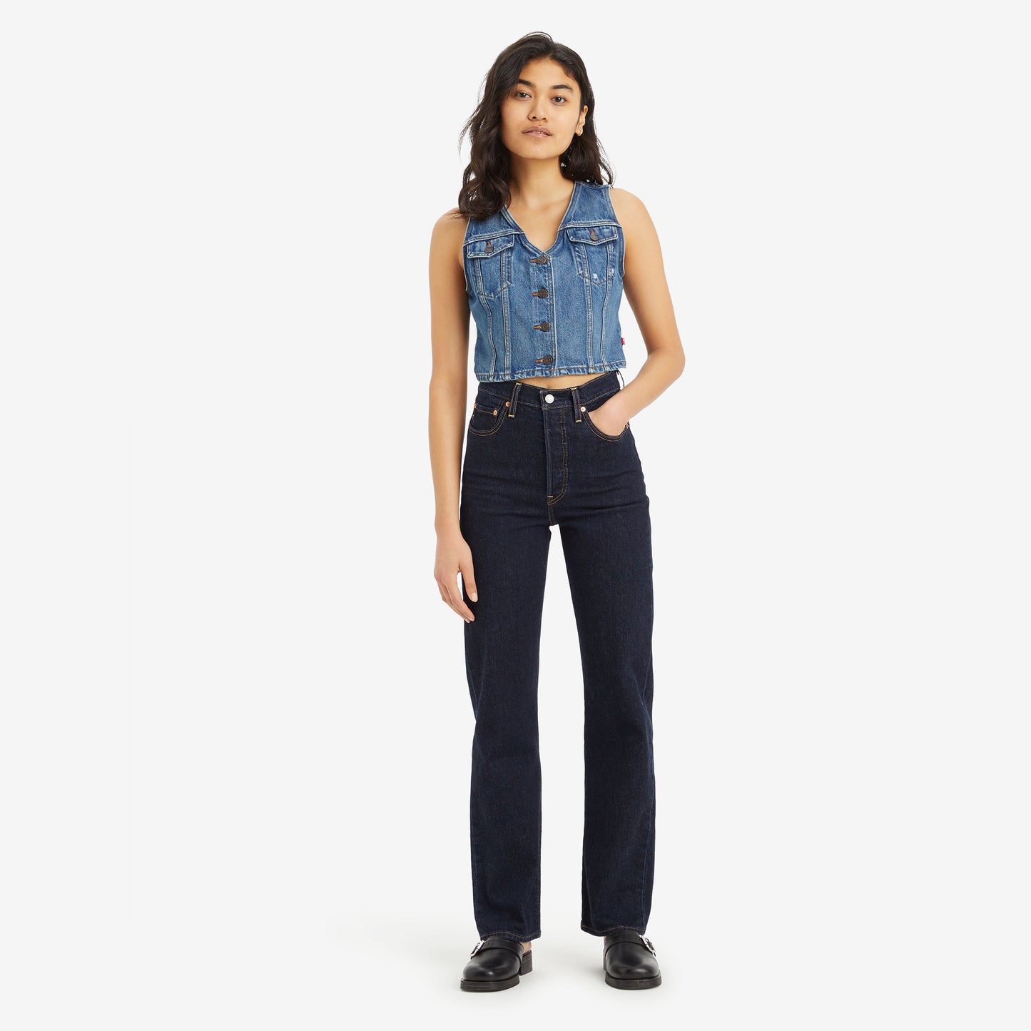 Levi’s® Women’s Ribcage Full-Length Jeans