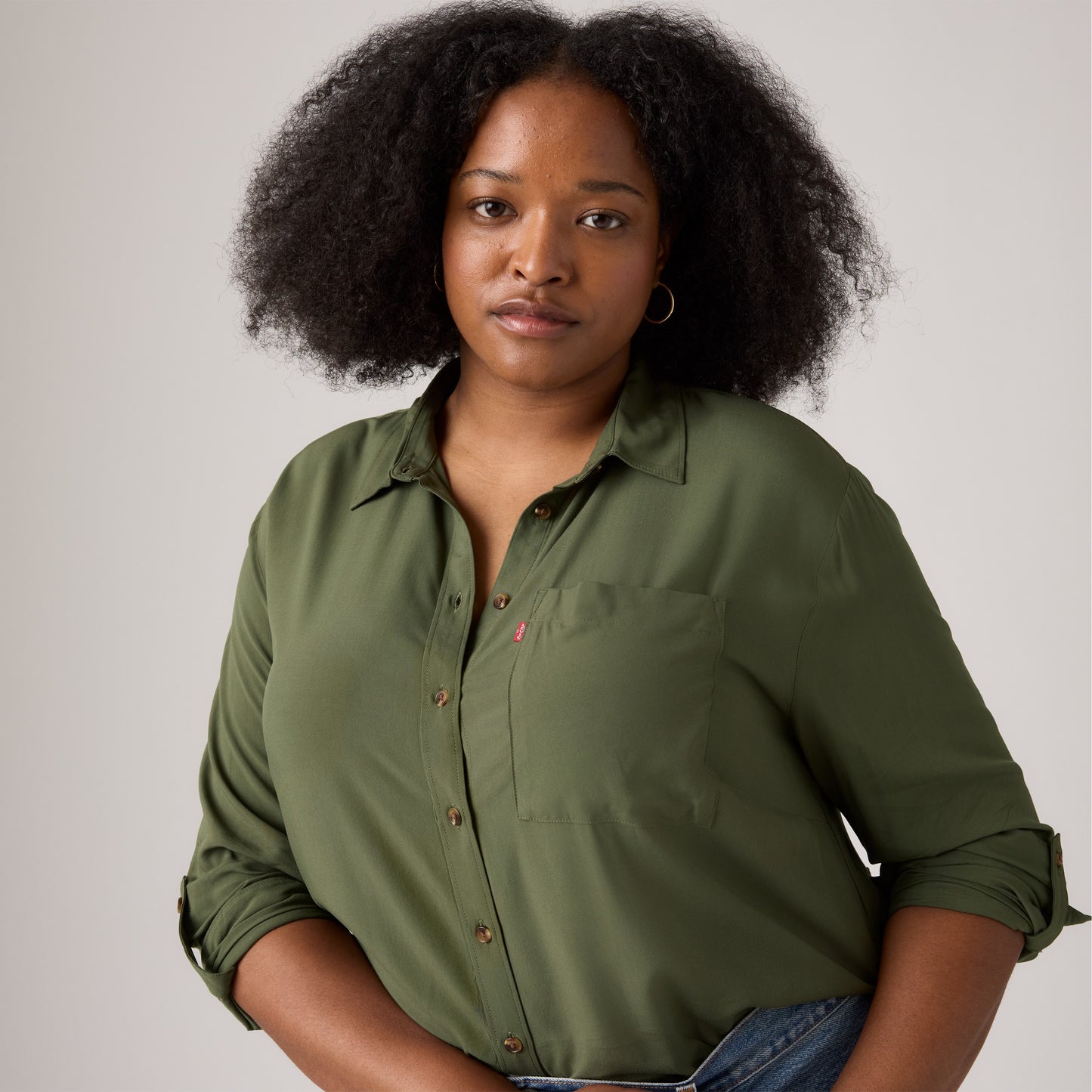 Levi's® Women's Darlene Utility Shirt (Plus Size)