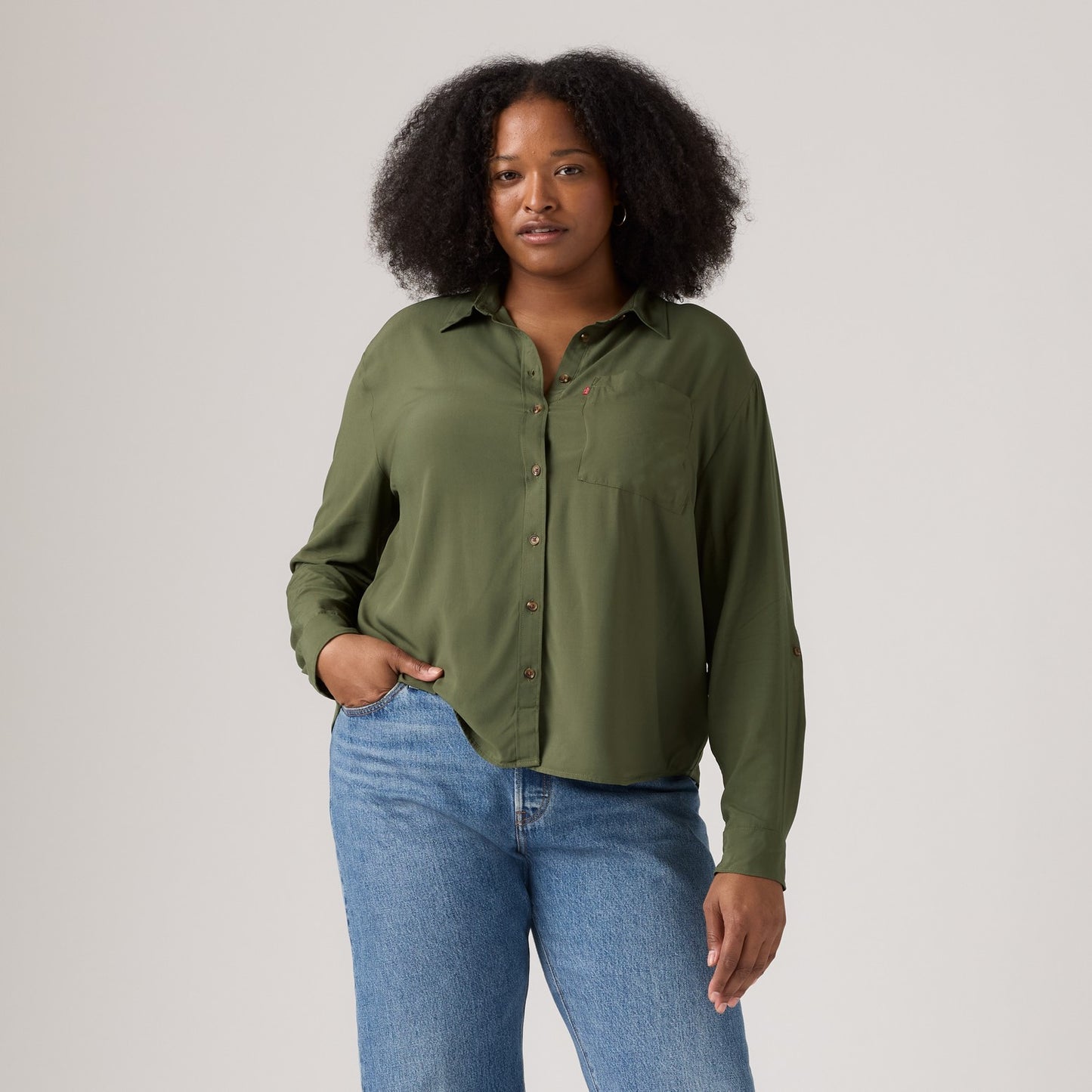 Levi's® Women's Darlene Utility Shirt (Plus Size)