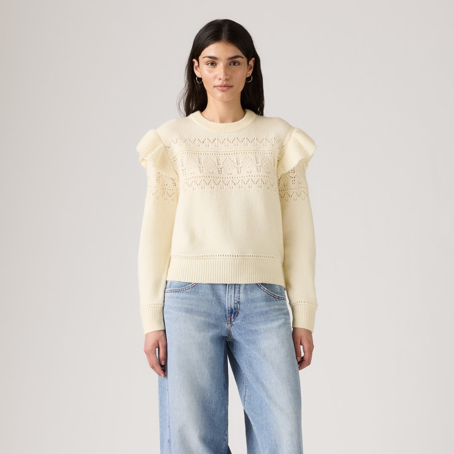 Levi's® Women's Shane Flutter Sleeve Sweater