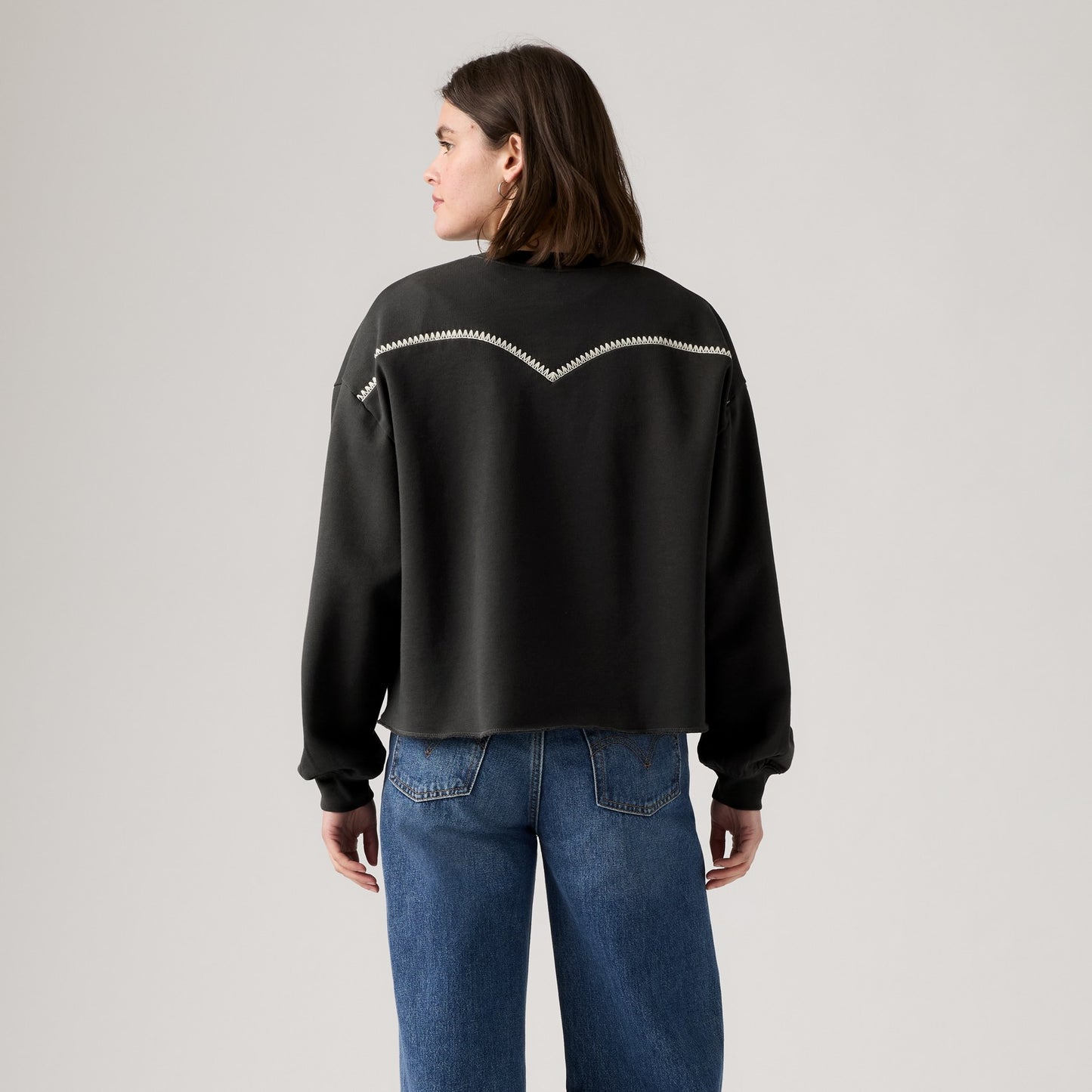 Levi's® Women's Leo Western Yolk Sweatshirt