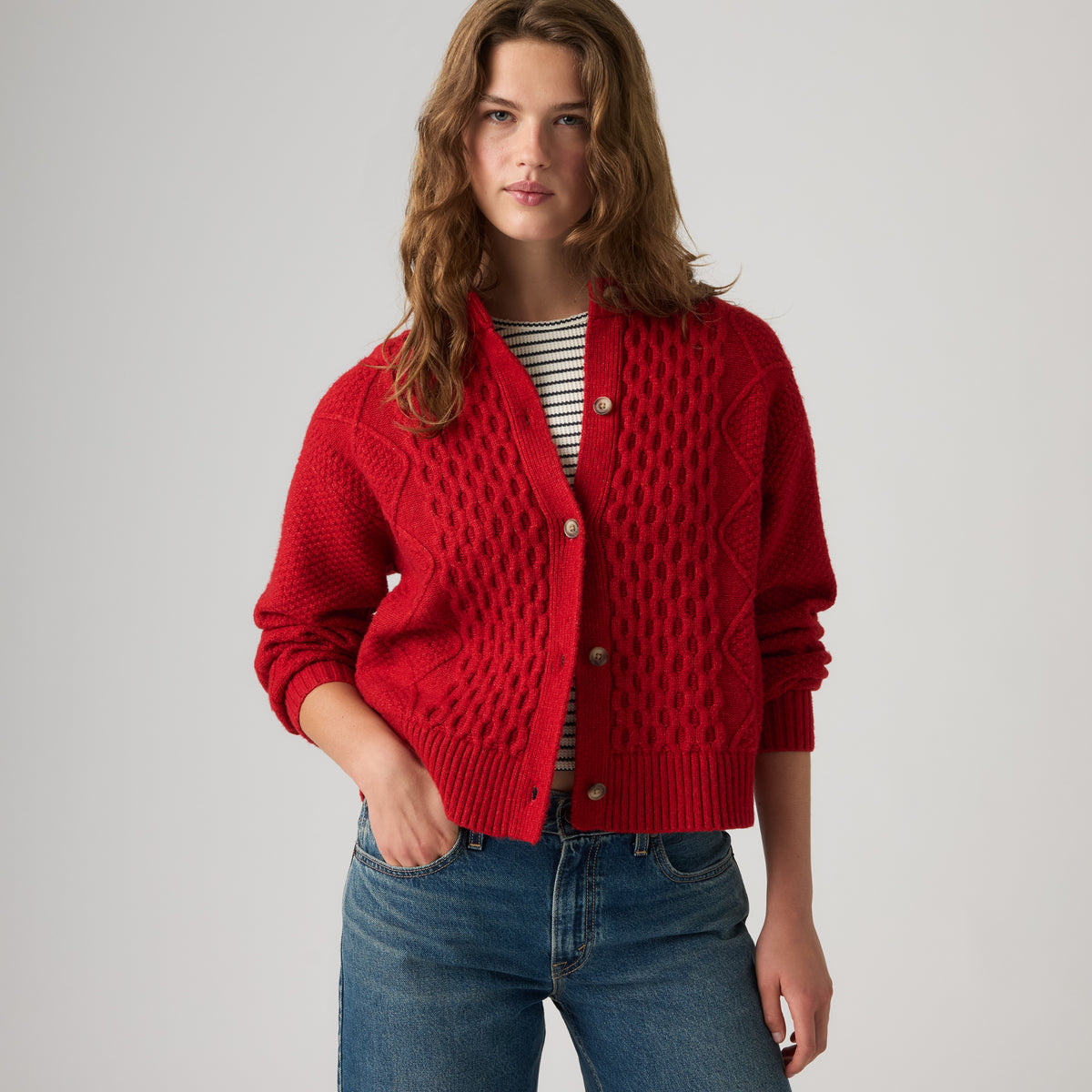 Levi's® Women's Charlotte Crewneck Cardigan SCL