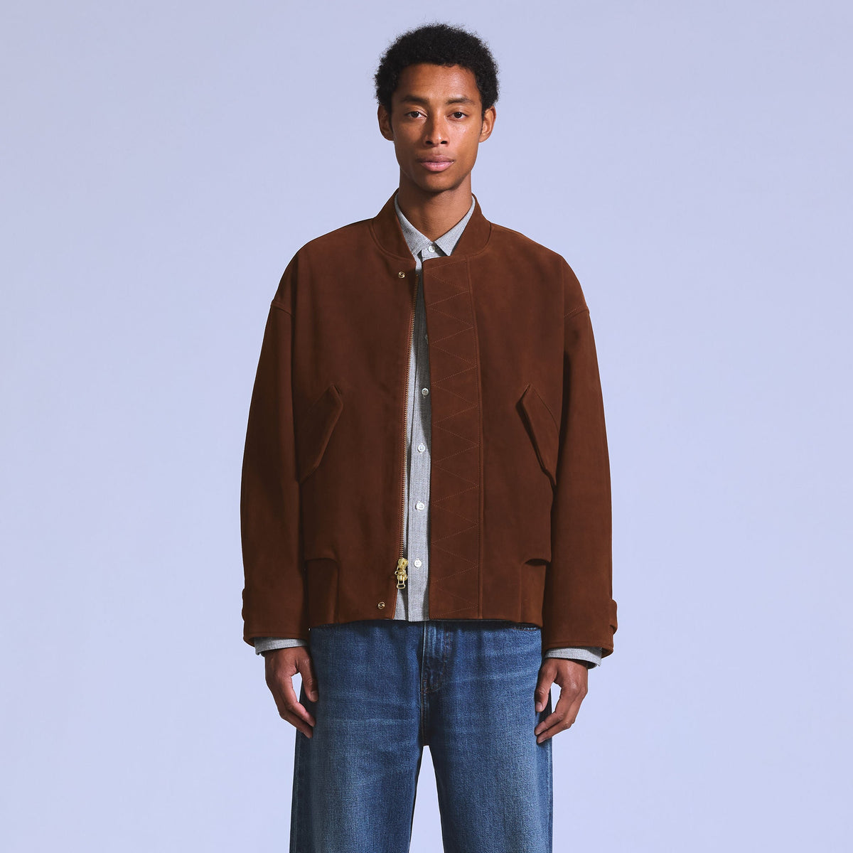 Levi's® Blue Tab™ Men's Suede Bomber Jacket SCL