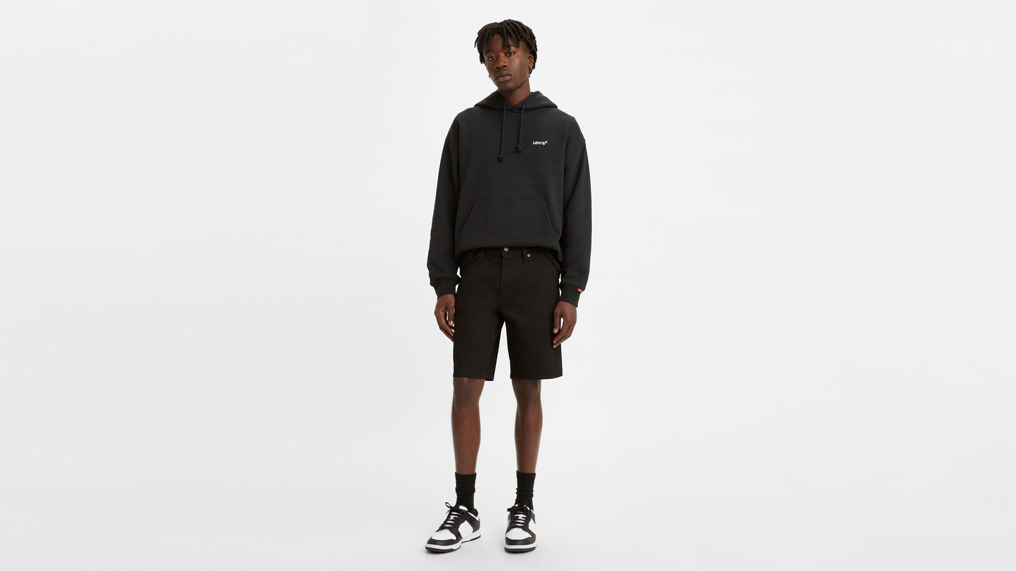 Levi’s Men’s 405 Standard Shorts, Front View, Black