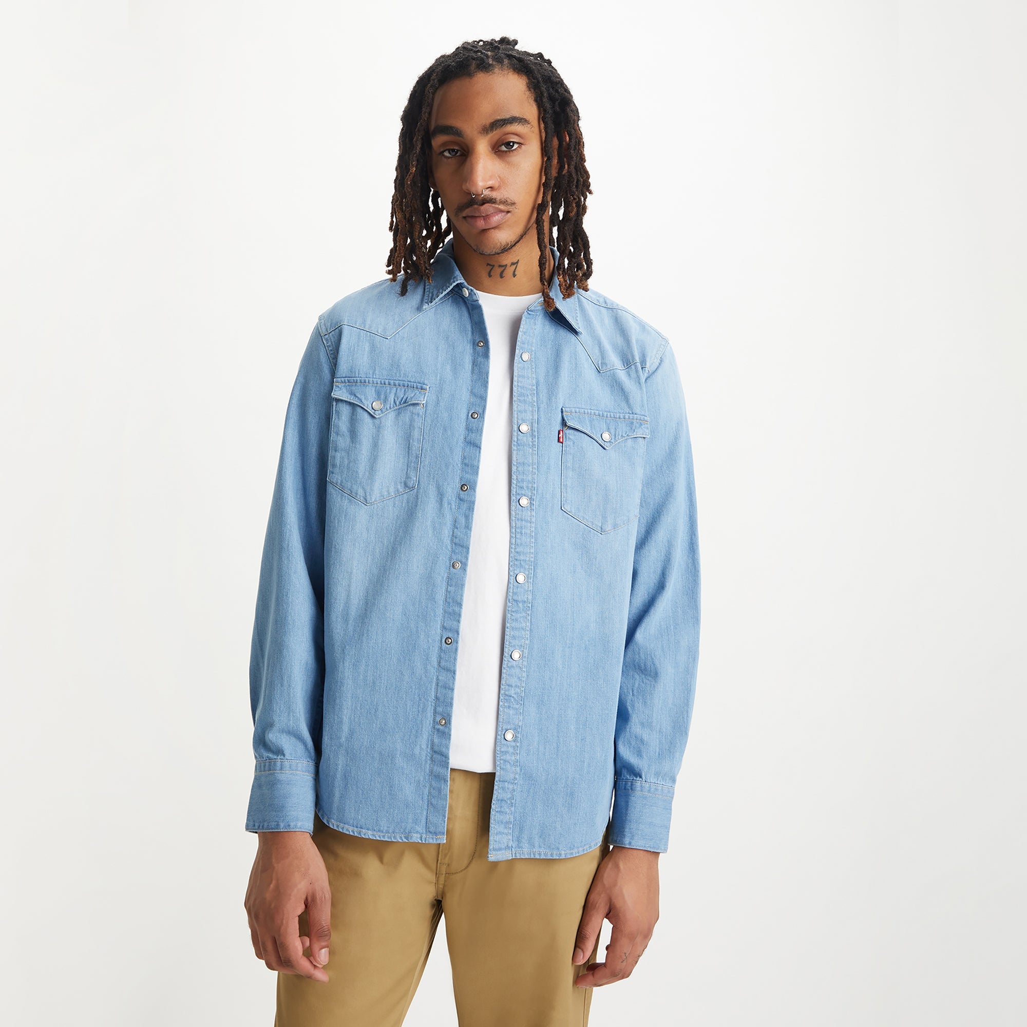 Men's Barstow Western Shirt – Iconic Fit, Clean Detail