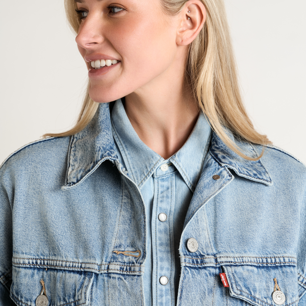 Levi's® Trucker Jacket Customised by Lottie Rae