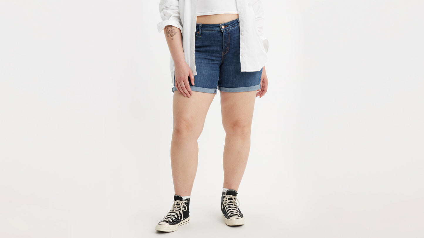 Levi's® Women's Mid-Length Shorts (Plus Size)