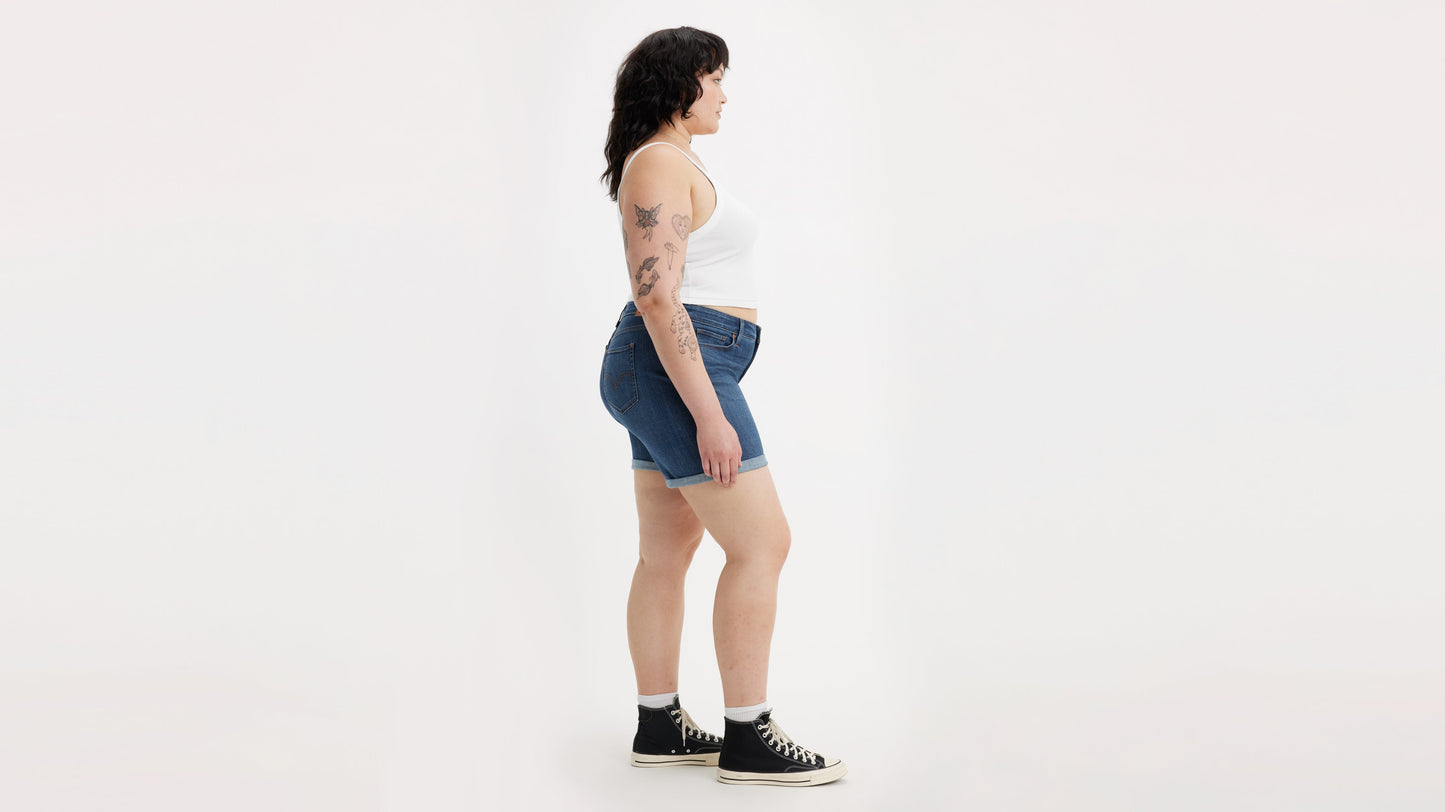 Levi's® Women's Mid-Length Shorts (Plus Size)