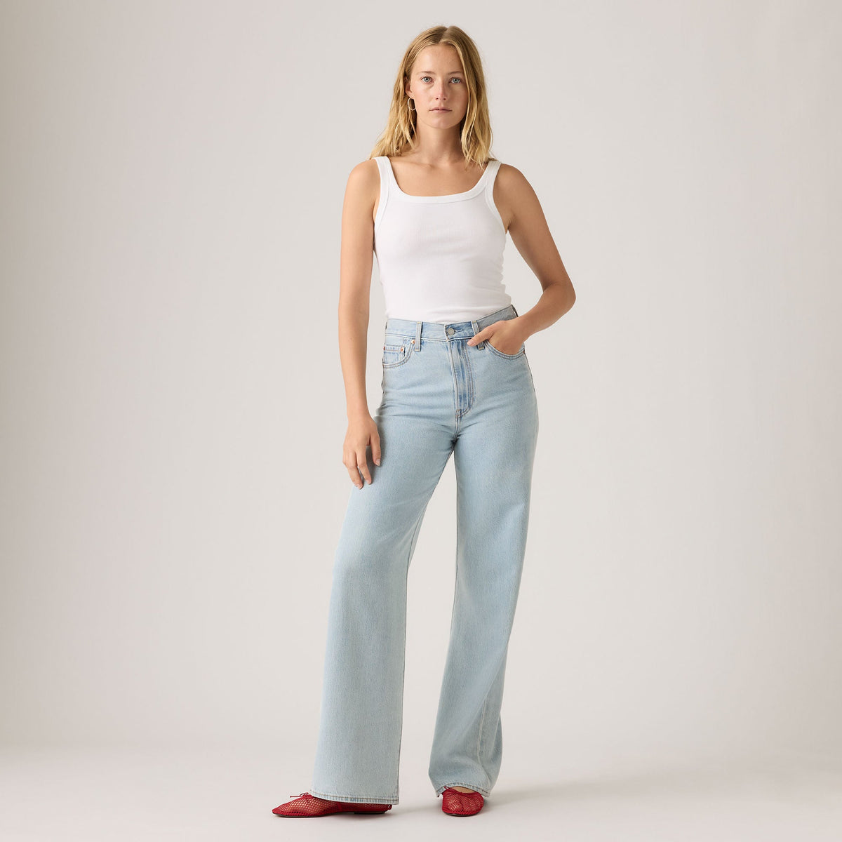 Levi's® Women's Ribcage Wide-Leg Jeans