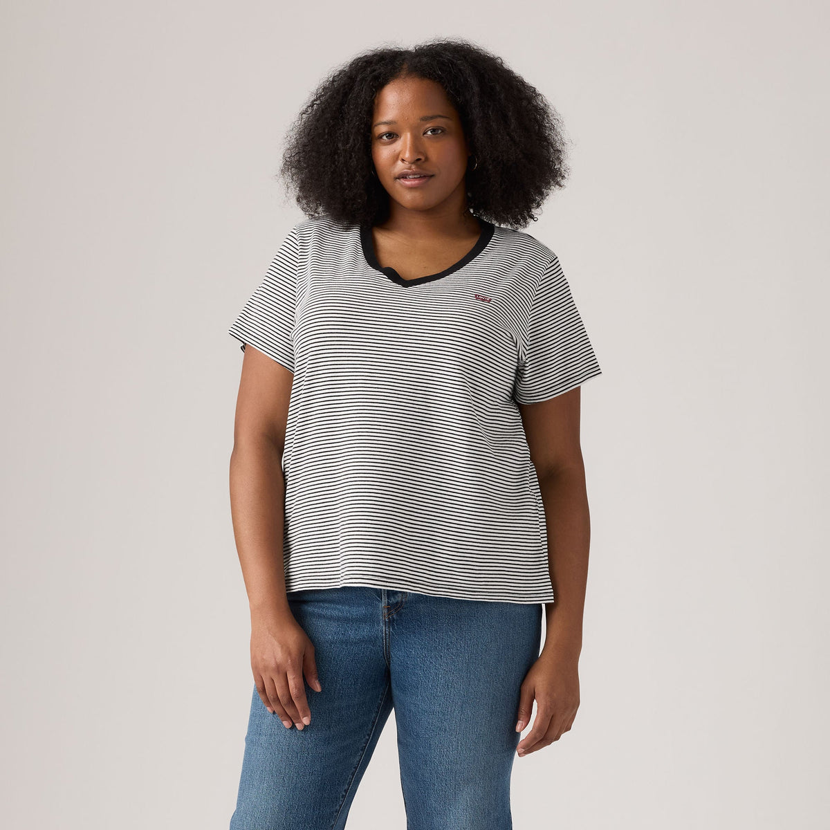 Levi's® Women's V-Neck T-Shirt (Plus Size)