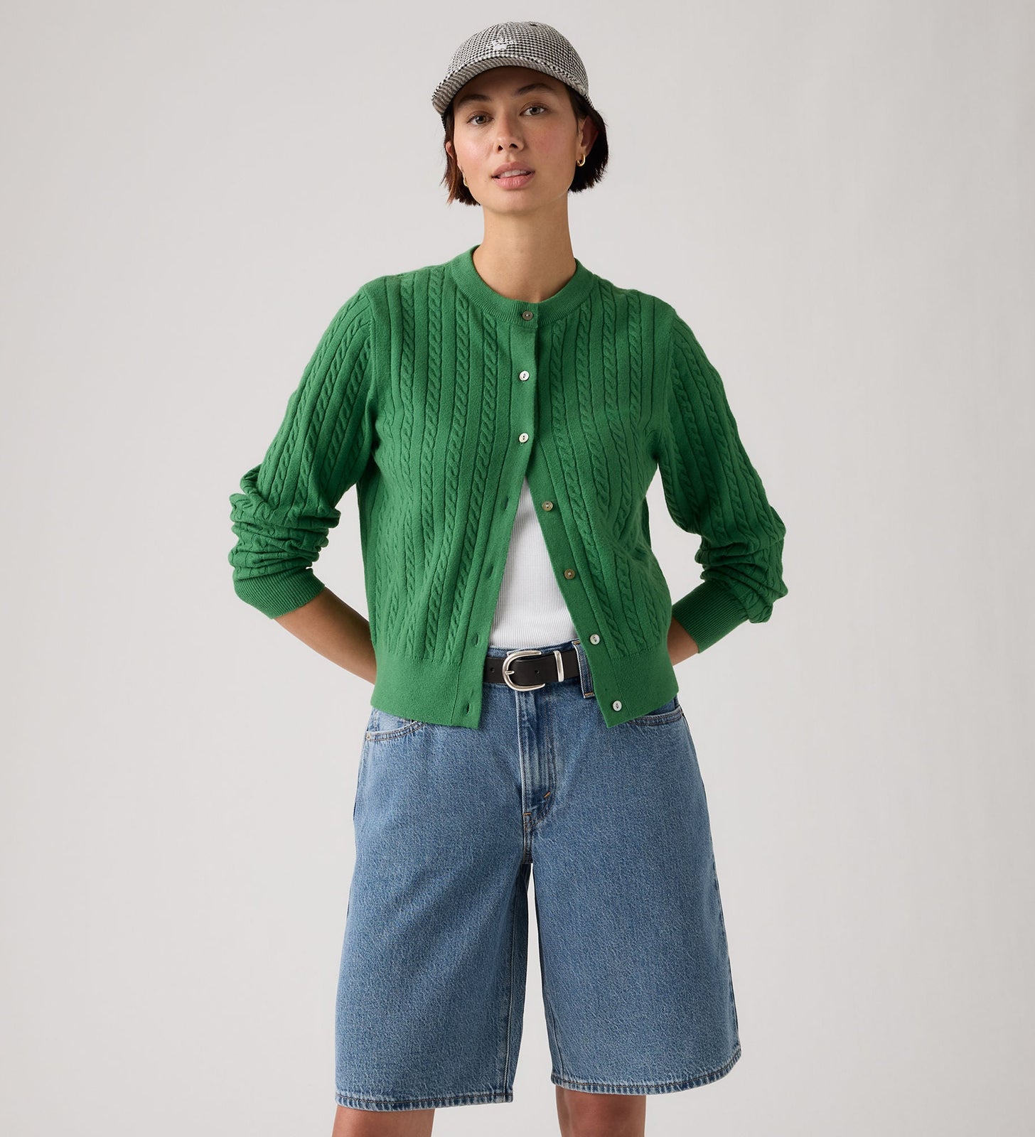 Main 3 - Levi's® Women's Supersoft Crewneck Cardigan - 0037P0017