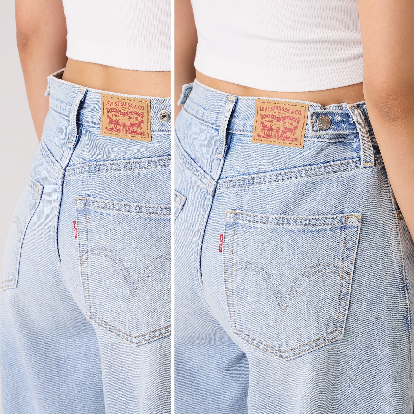 Main 3 - Levi's® Women's Cinch Barrel Jeans - 003V50003