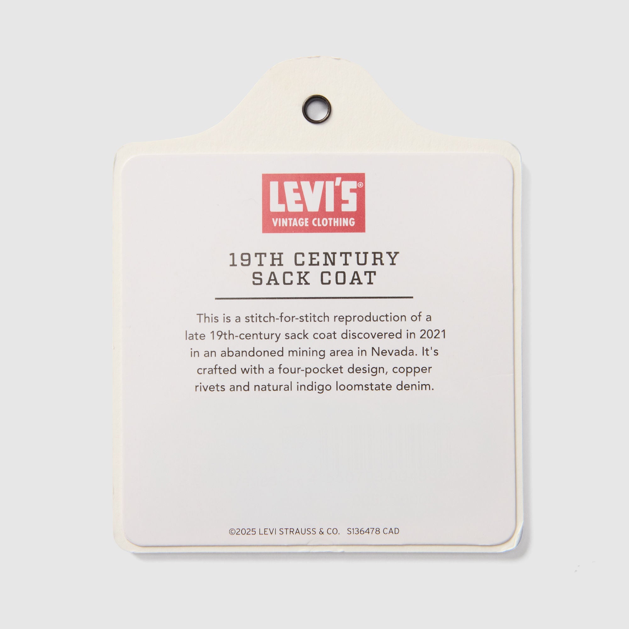 Levi's® Vintage Clothing Men's 19th Century Sack Coat