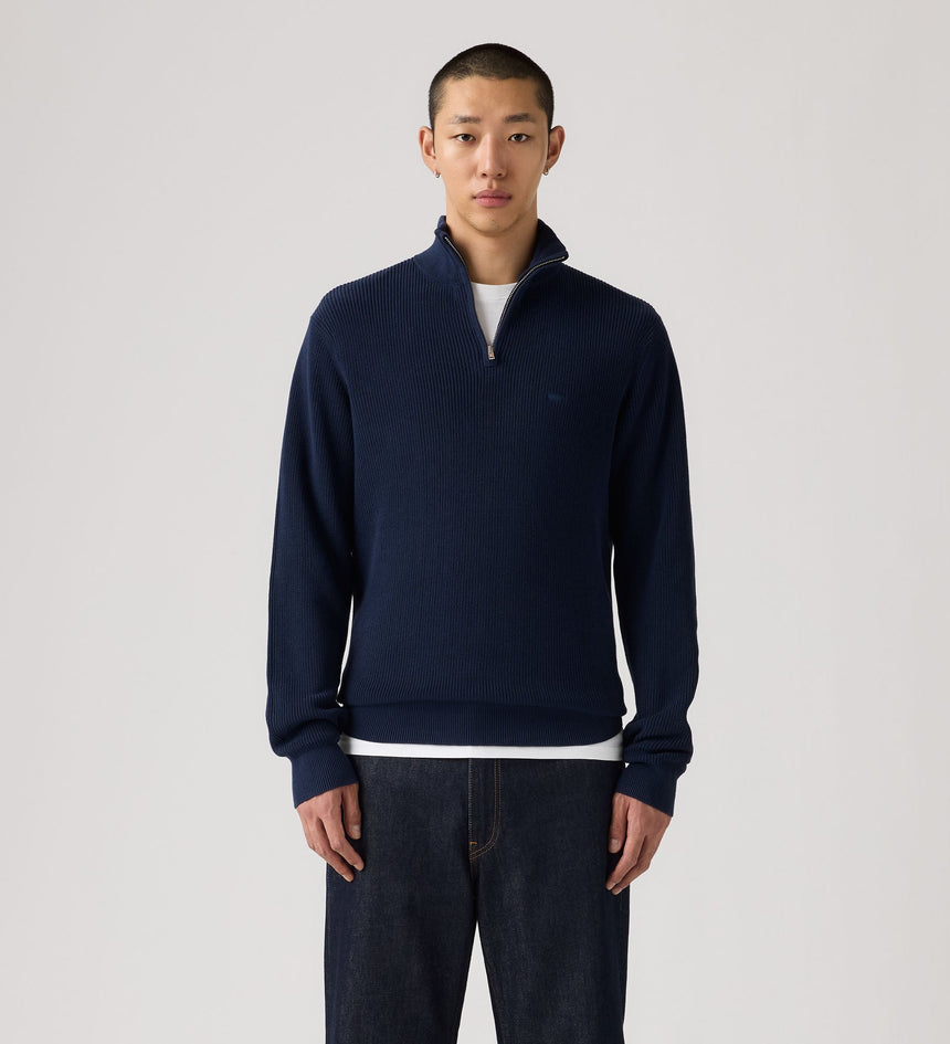 Main 1 - Levi's® Men's Housemark Quarter Zip Sweater - 0058U0000