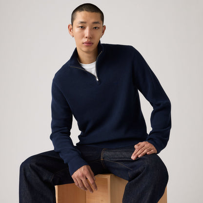 Thumbnail 3 - Levi's® Men's Housemark Quarter Zip Sweater - 0058U0000