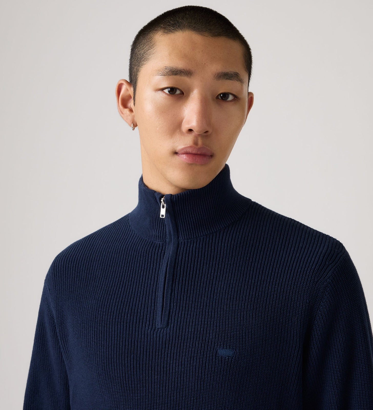 Main 4 - Levi's® Men's Housemark Quarter Zip Sweater - 0058U0000