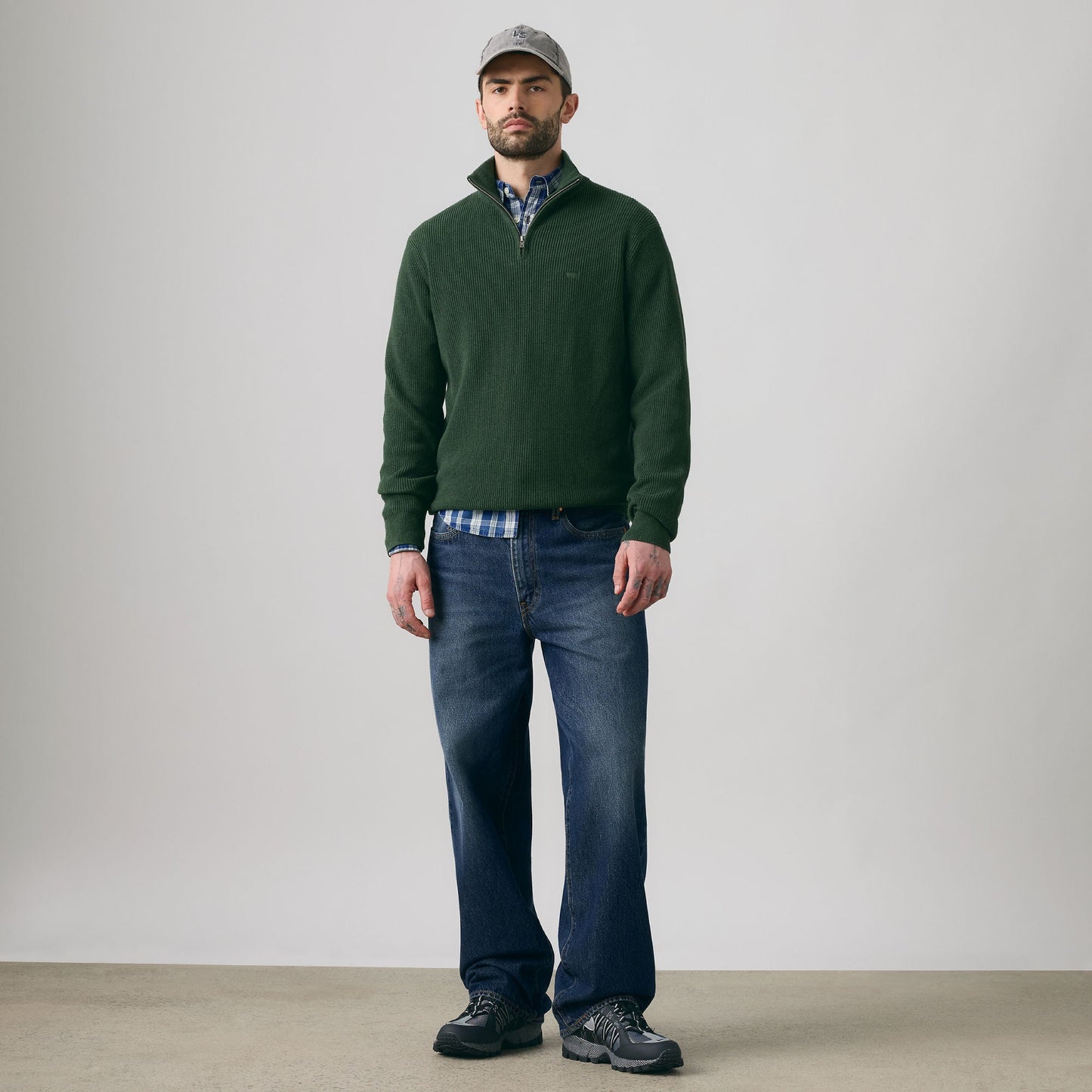 Levi's® Men's Housemark Quarter Zip Sweater