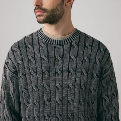 Thumbnail 5 - Levi's® Men's Carmel Cable Crew Sweater - 0058W0002