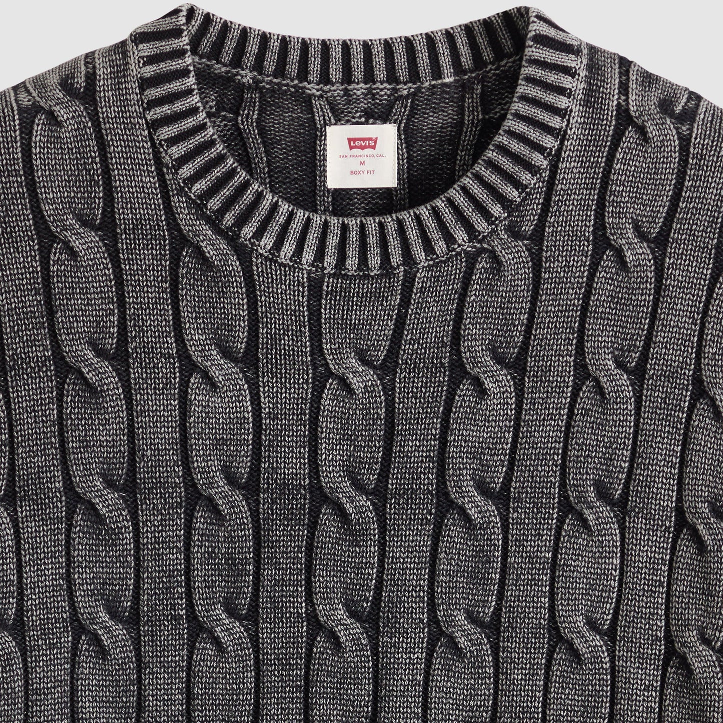 Levi's® Men's Carmel Cable Crew Sweater