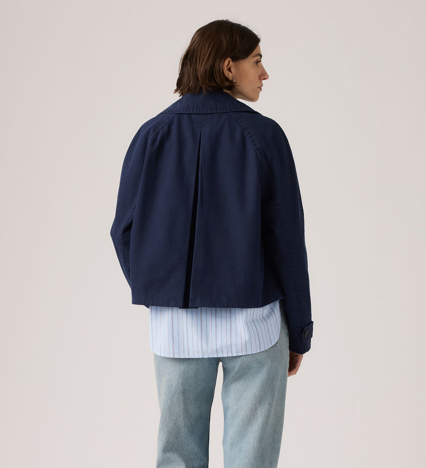 Main 2 - Levi's® Women's Bree Cropped Swing Trench Jacket - 005AO0003