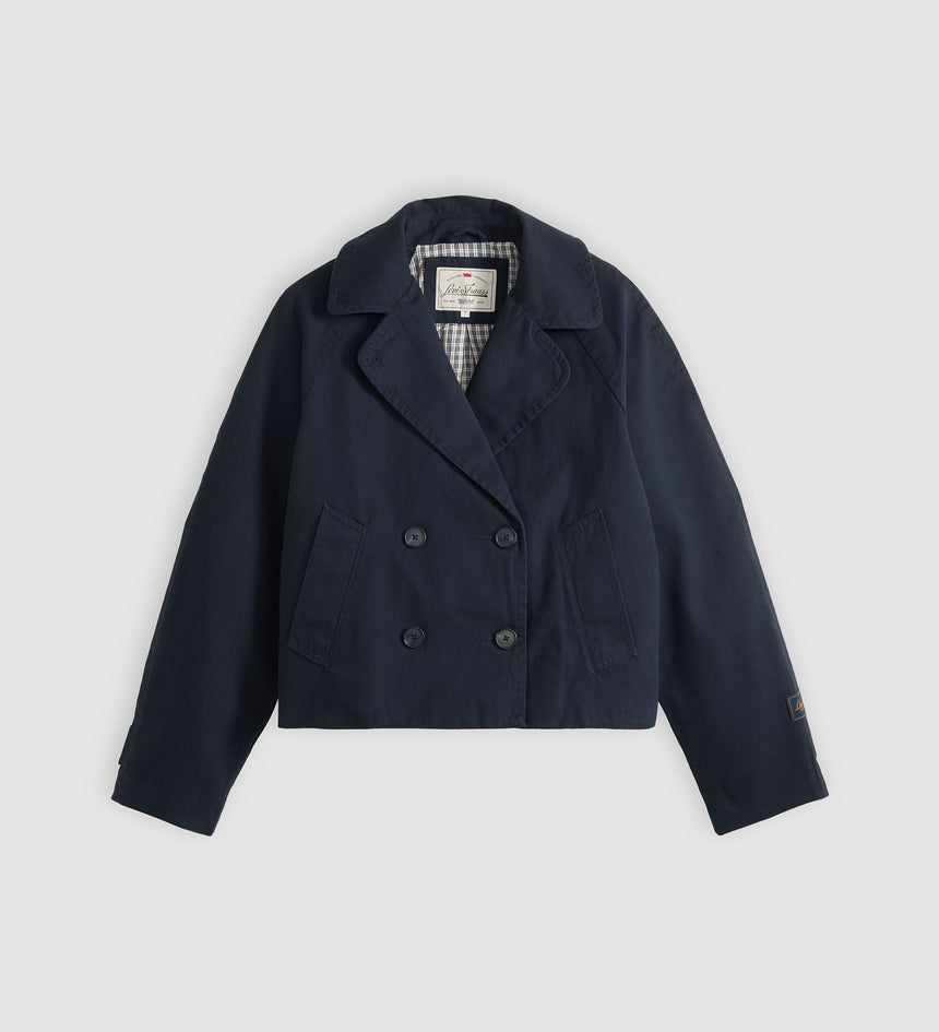 Main 5 - Levi's® Women's Bree Cropped Swing Trench Jacket - 005AO0003