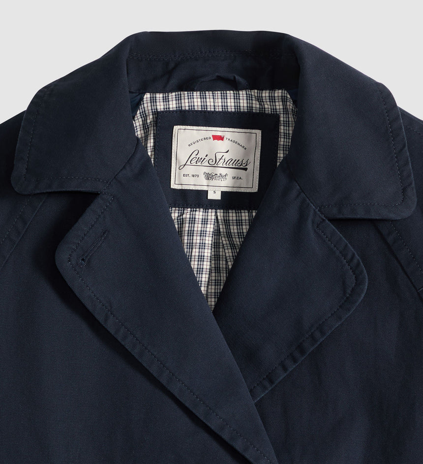 Main 6 - Levi's® Women's Bree Cropped Swing Trench Jacket - 005AO0003