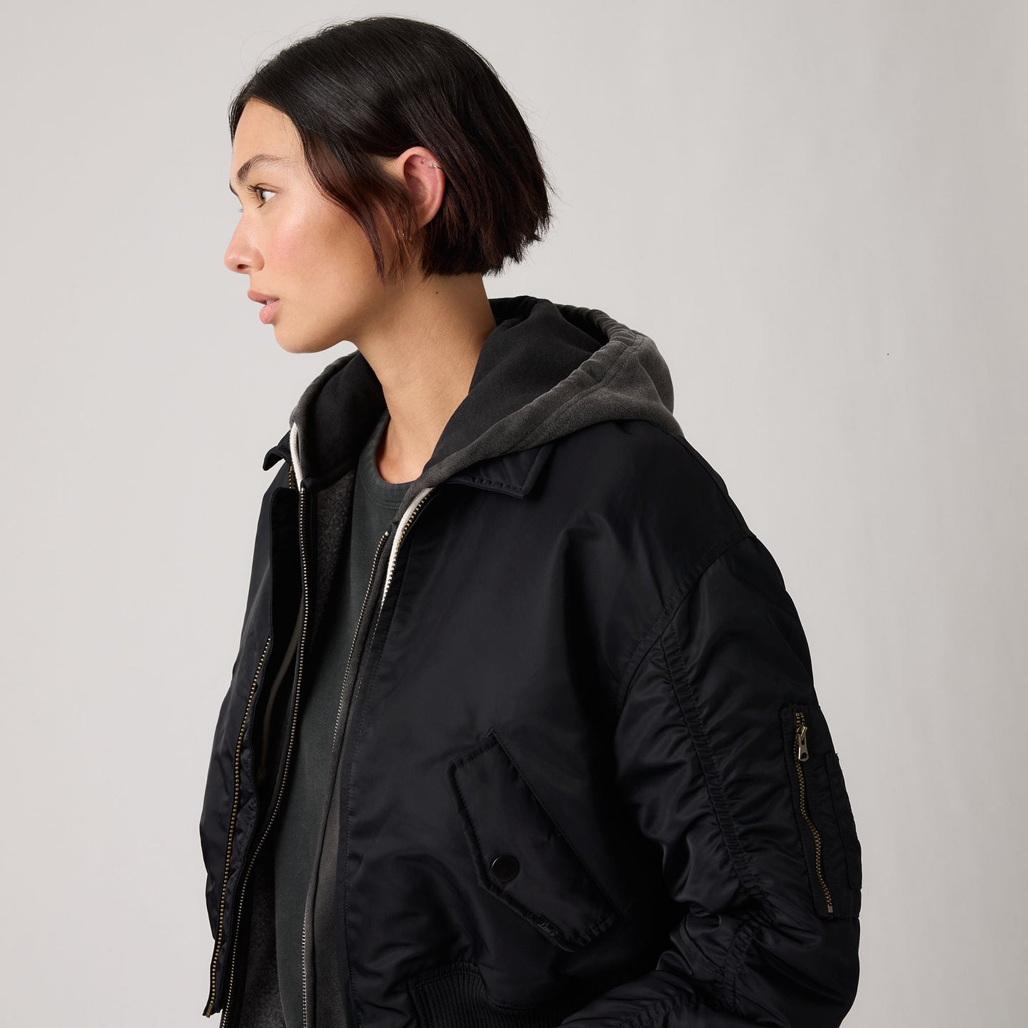 Levi's® Women's Bowie Cropped Bomber Jacket