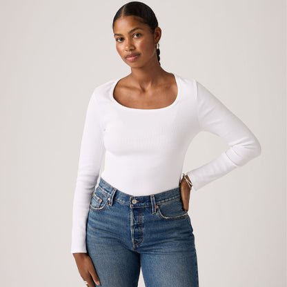 Thumbnail 3 - Levi's® Women's Essential Square Neck Long-Sleeve Tee - 005IO0005