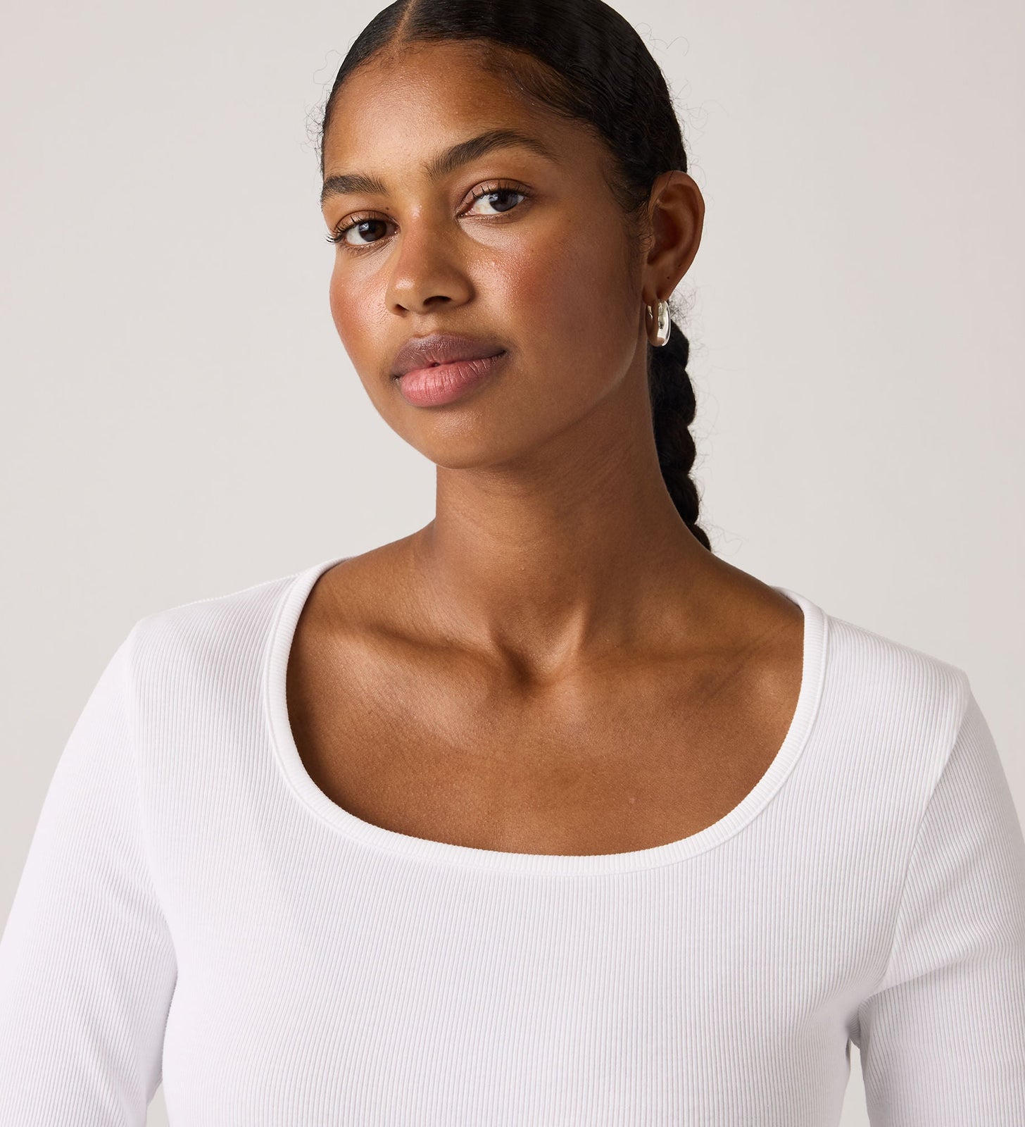 Main 4 - Levi's® Women's Essential Square Neck Long-Sleeve Tee - 005IO0005