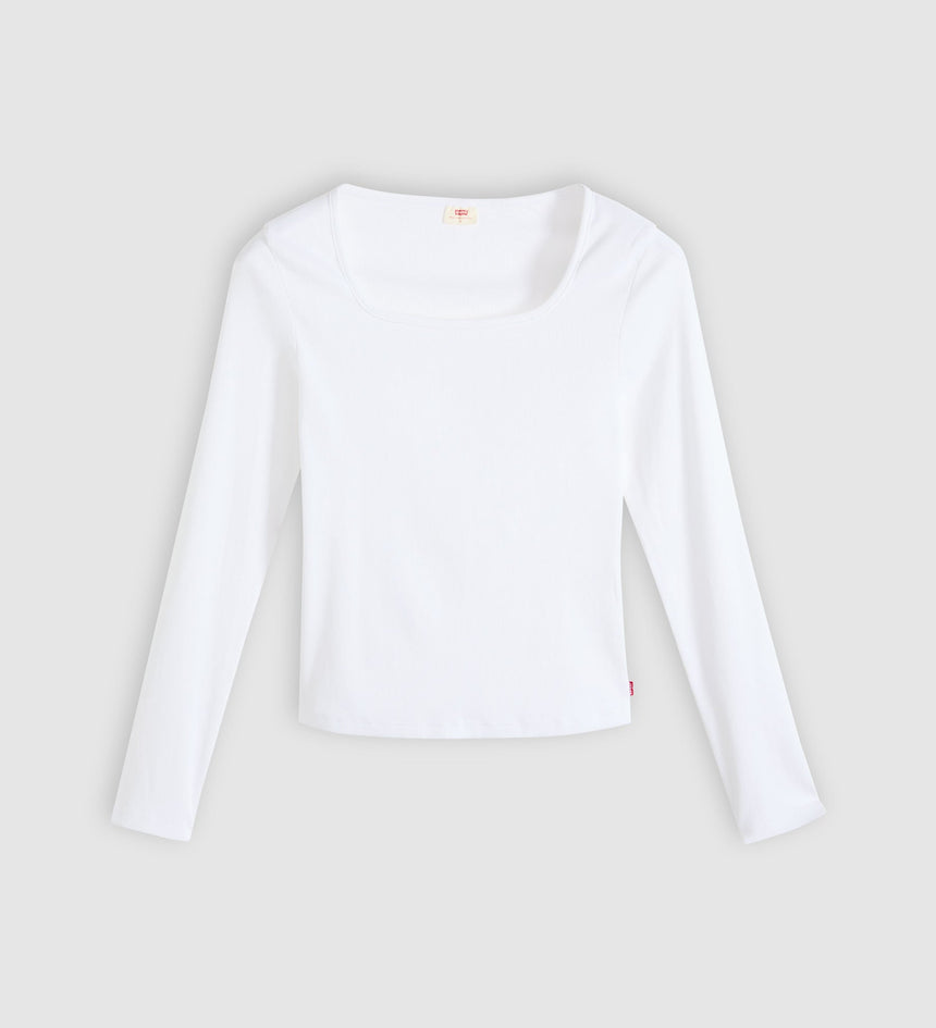 Main 5 - Levi's® Women's Essential Square Neck Long-Sleeve Tee - 005IO0005