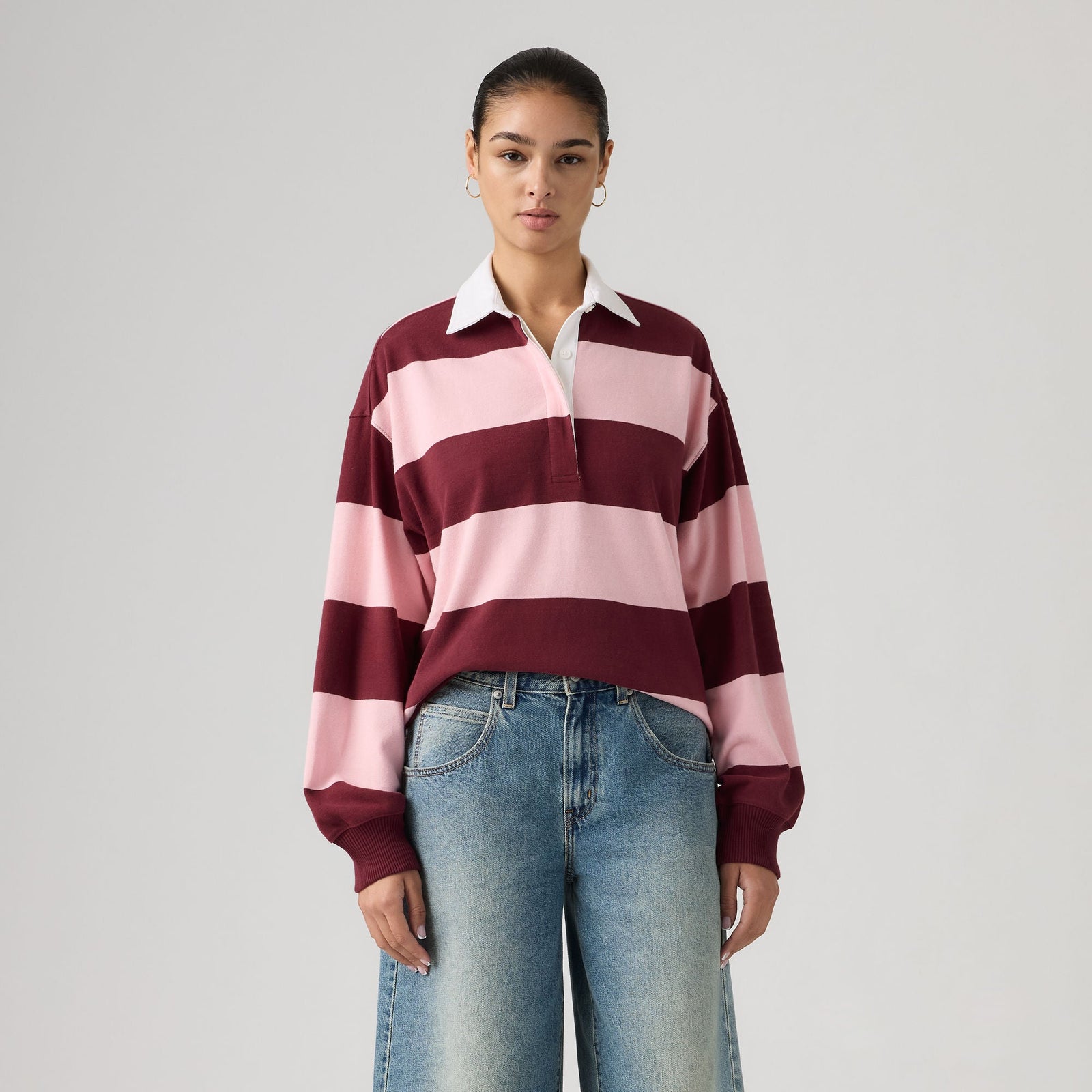 Main 1 - Levi's® Women's Reenie Rugby Long-Sleeve SCL - 