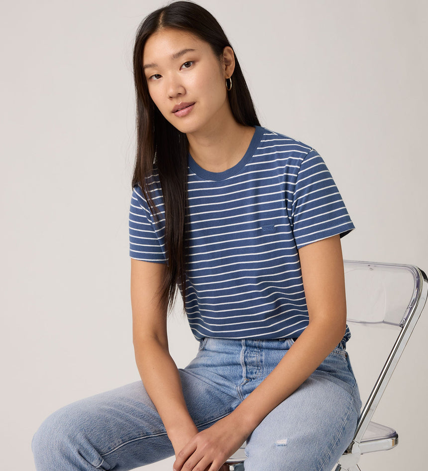 Main 3 - Levi's® Women's Favorite Cotton Tee - 005J20014
