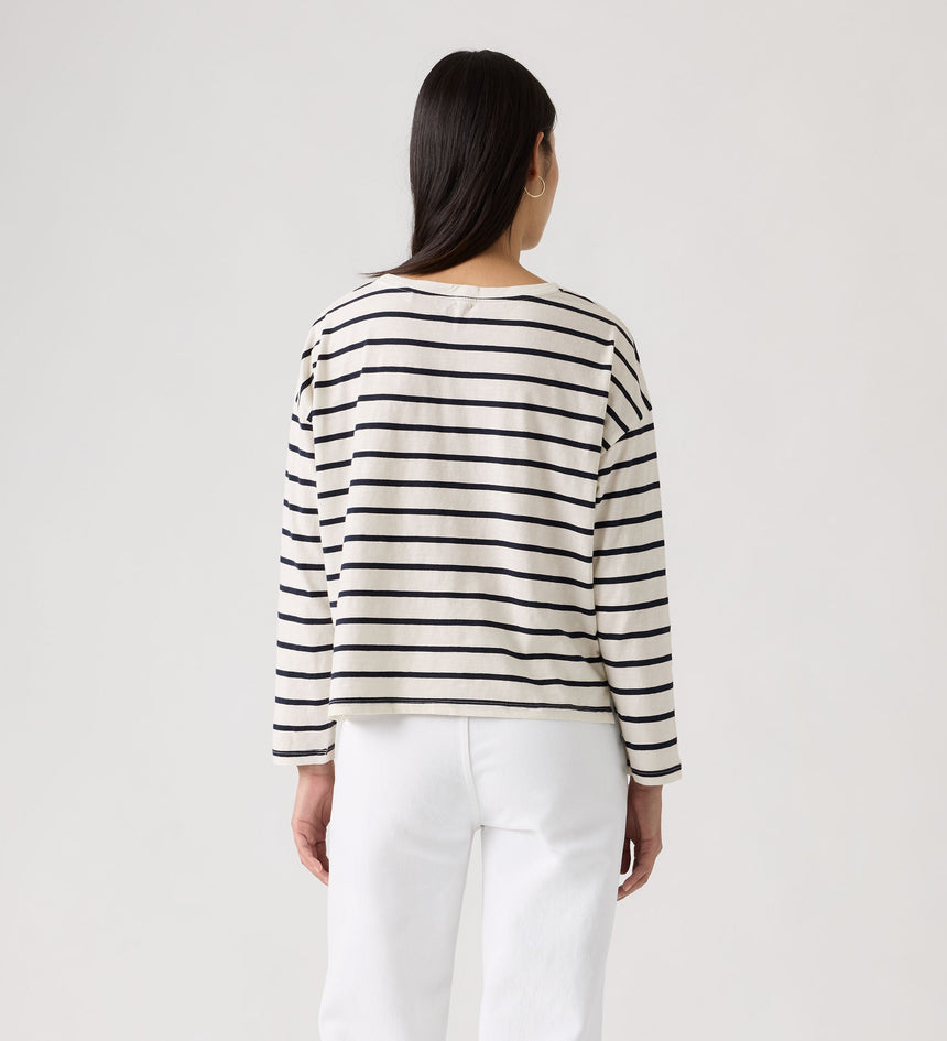 Main 2 - Levi's® Women's Julie Slub Long-Sleeve Tee - 005JU0002