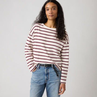 Thumbnail 3 - Levi's® Women's Julie Slub Long-Sleeve Tee - 005JU0006