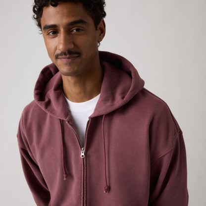 Thumbnail 4 - Levi's® Men's Hayes Boxy Full-Zip Sweatshirt - 005PJ0004