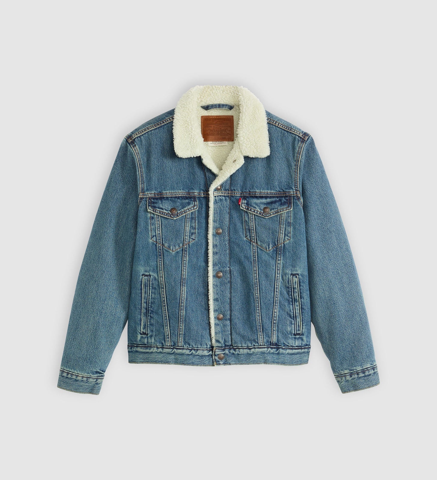 Main 5 - Levi's® Men's Type III Sherpa Trucker Jacket - 163650292
