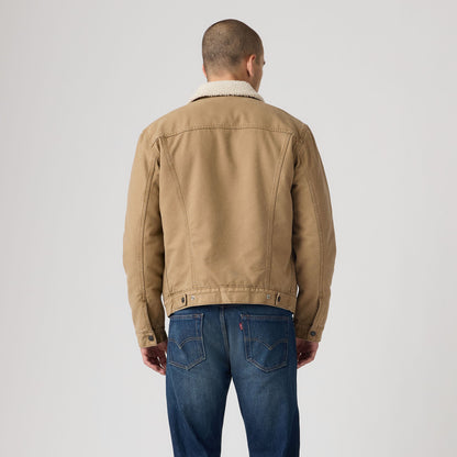 Thumbnail 2 - Levi's® Men's Type III Sherpa Trucker Jacket - 163650305