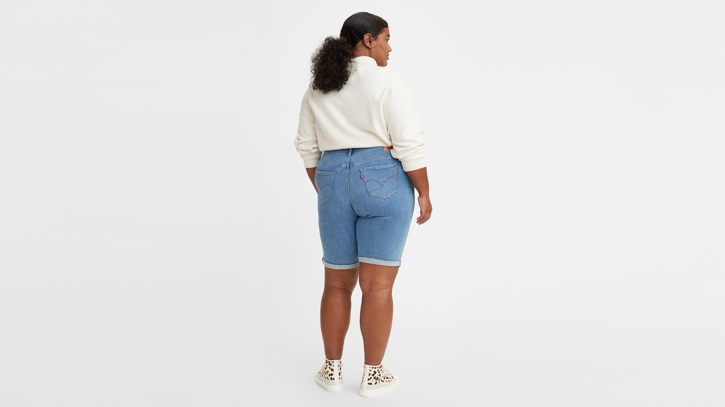 Levi's® Women's Shaping Bermuda Shorts (Plus Size)