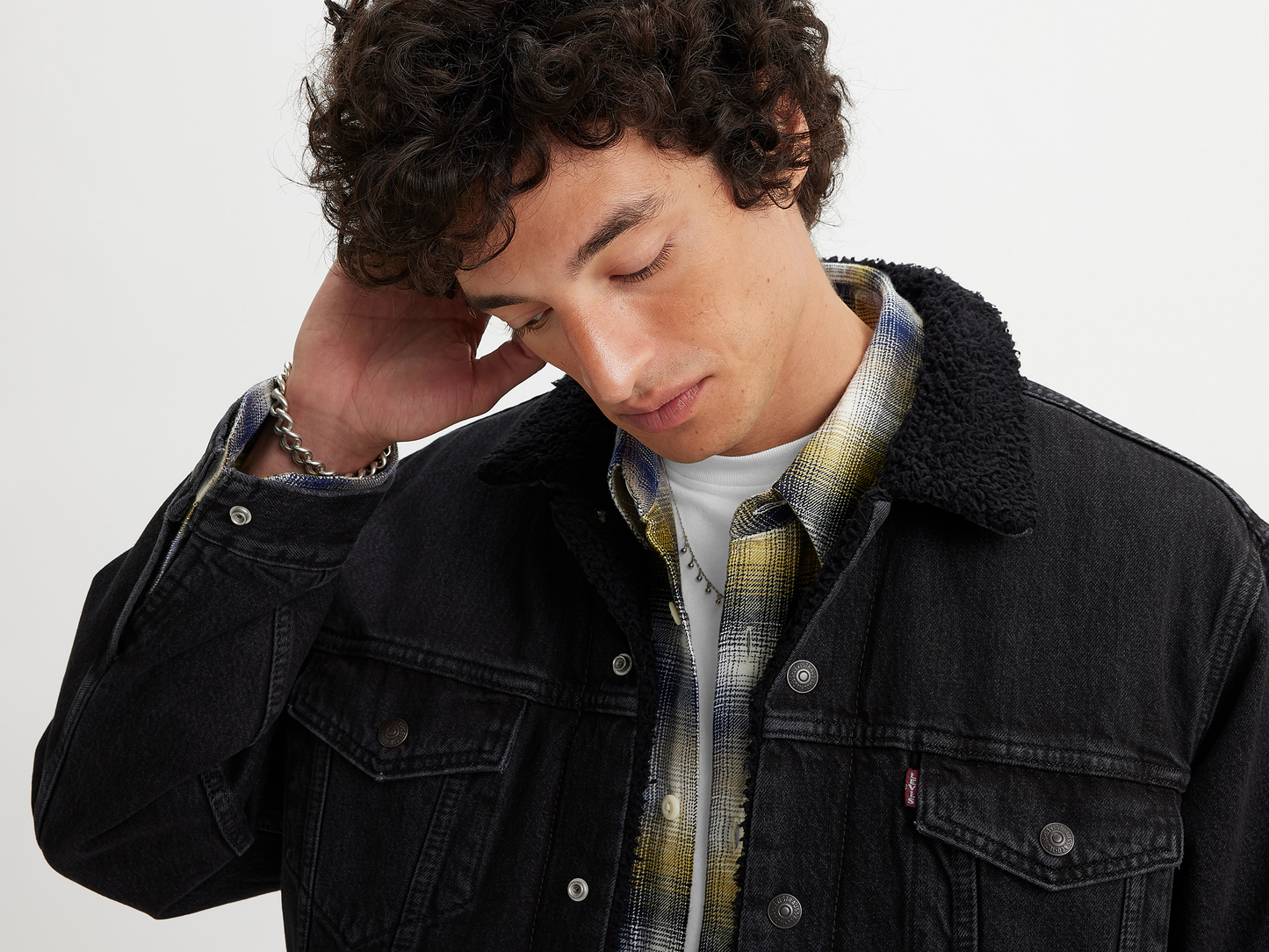 Levi's® Men's Relaxed Fit Sherpa Trucker Jacket