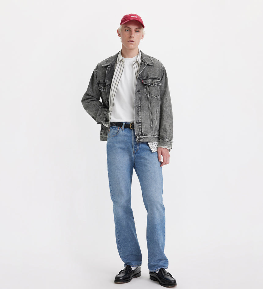 Main 4 - Levi's® Men's 501® Original Jeans - 005013504