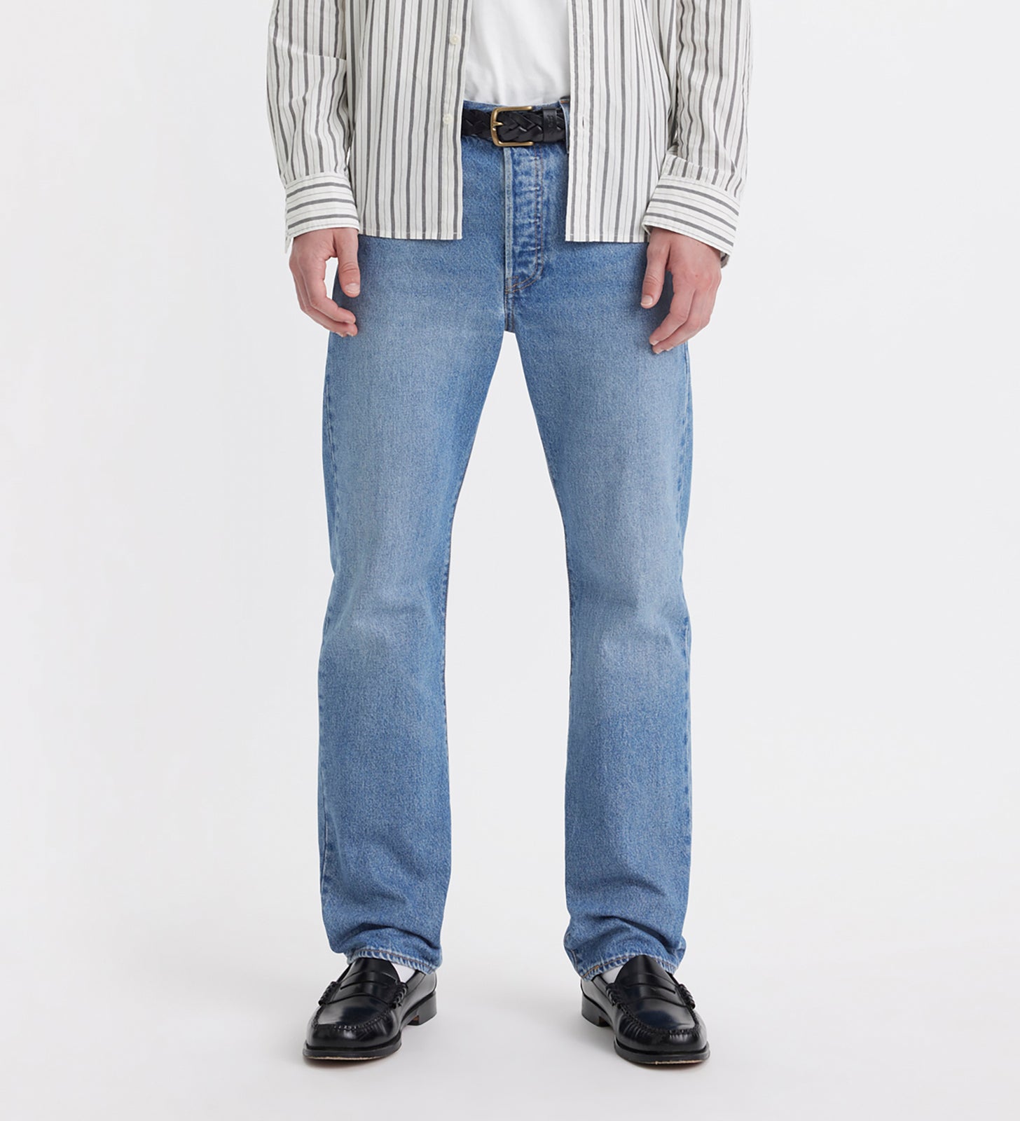 Main 5 - Levi's® Men's 501® Original Jeans - 005013504