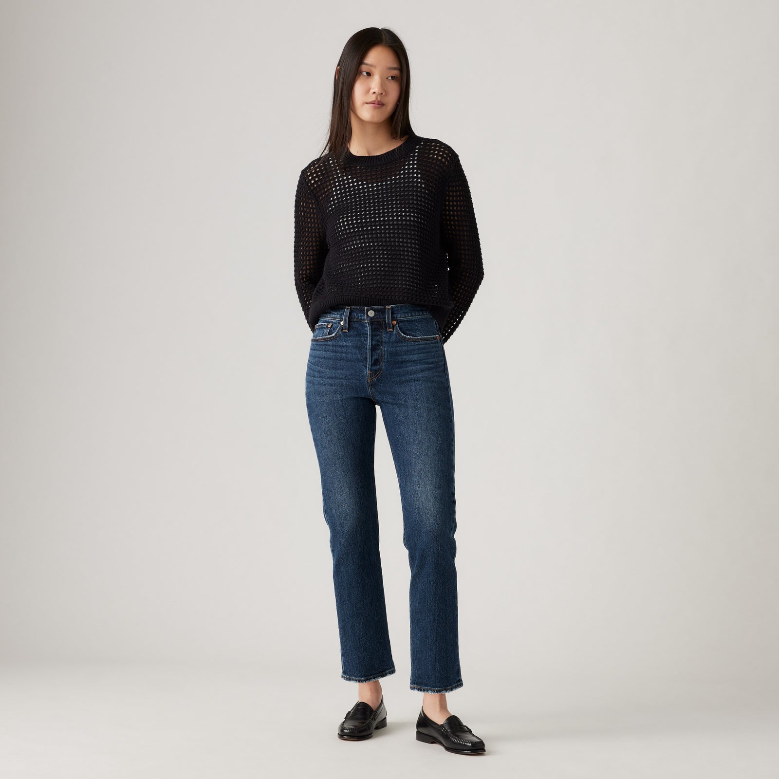 Main 4 - Levi's® Women's Wedgie Straight Jeans - 349640217