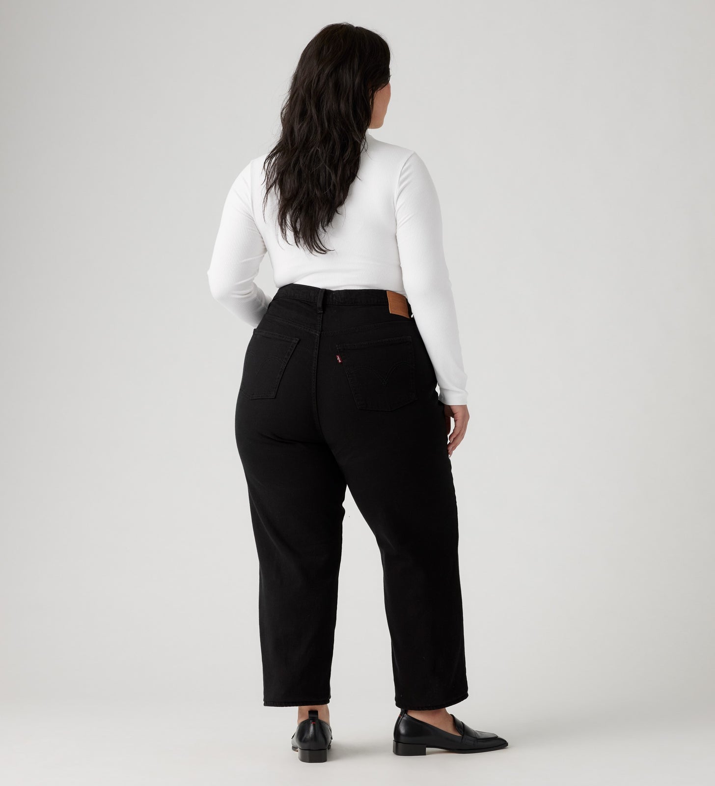 Main 3 - Levi’s® Women's Ribcage Straight Ankle Jeans (Plus Size) - 388430000