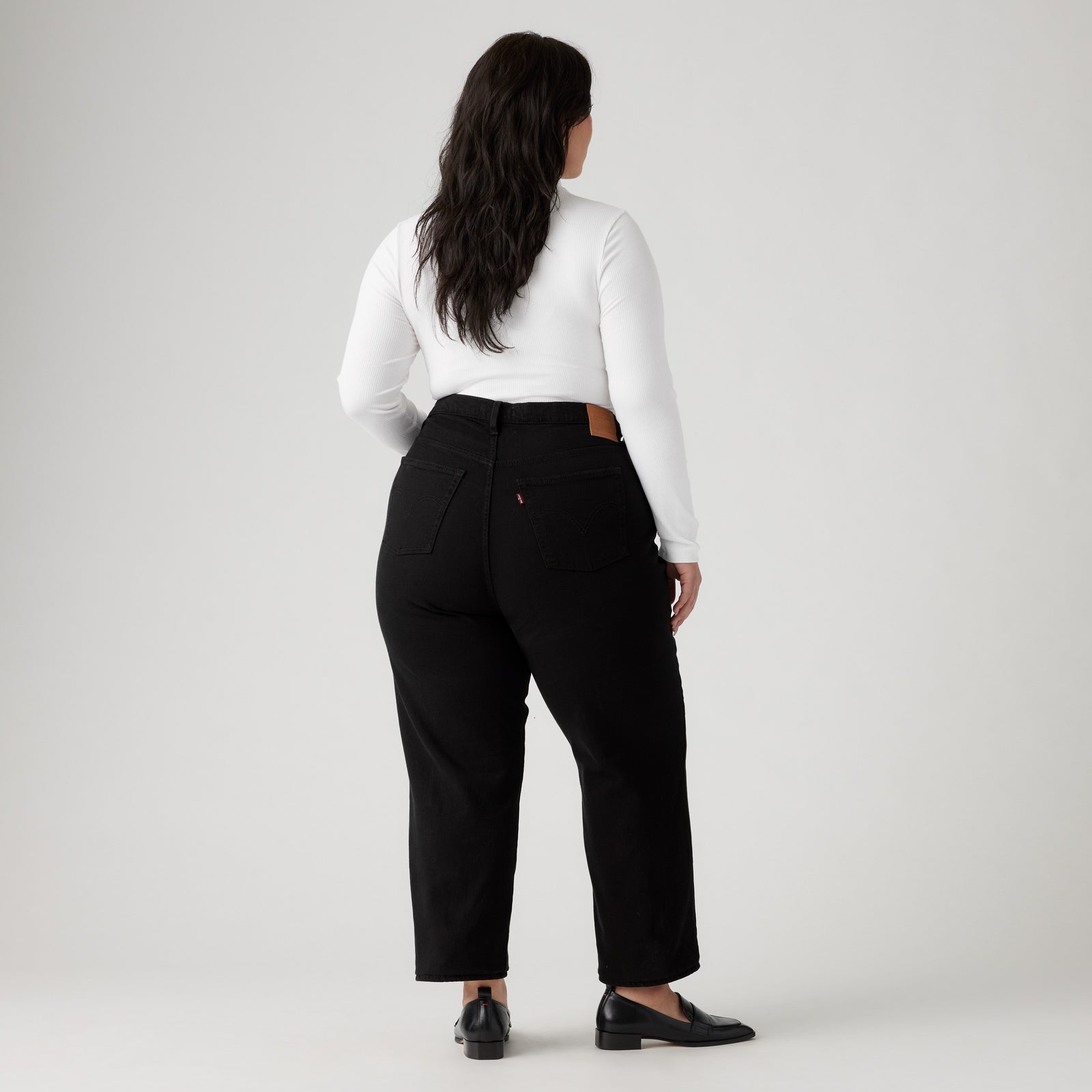Main 3 - Levi’s® Women's Ribcage Straight Ankle Jeans (Plus Size) - 388430000