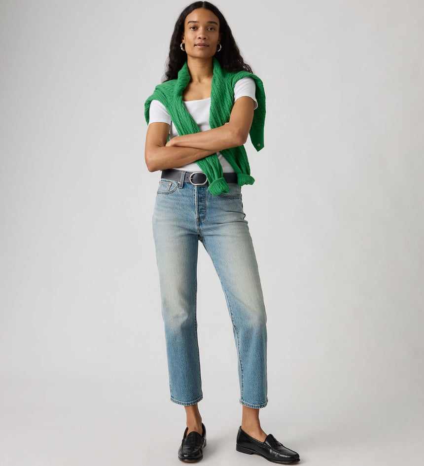 Main 4 - Levi's® Women's Wedgie Straight Jeans - 349640265