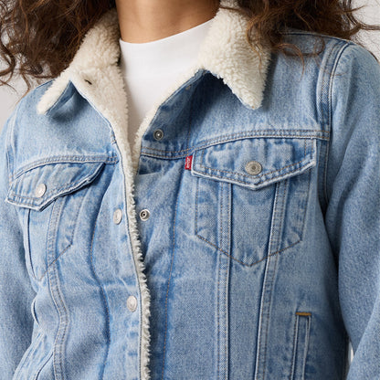 Thumbnail 4 - Levi’s® Women's Original Sherpa Trucker Jacket - 361360071