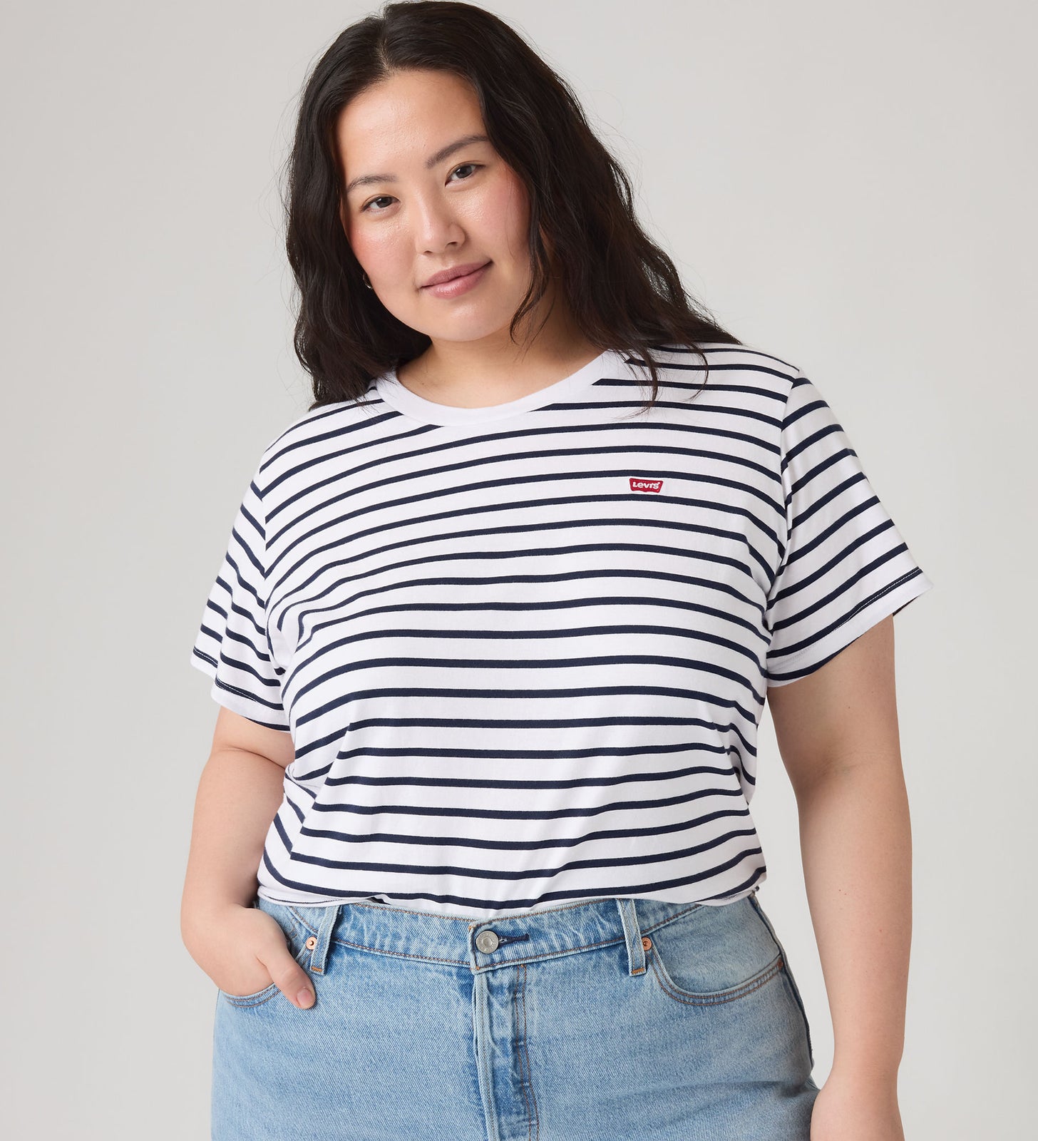 Main 1 - Levi's® Women's Perfect T-Shirt (Plus Size) - 734780065