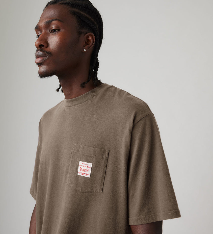 Main 4 - Levi's® Men's Short-Sleeve Workwear T-Shirt - A58500030